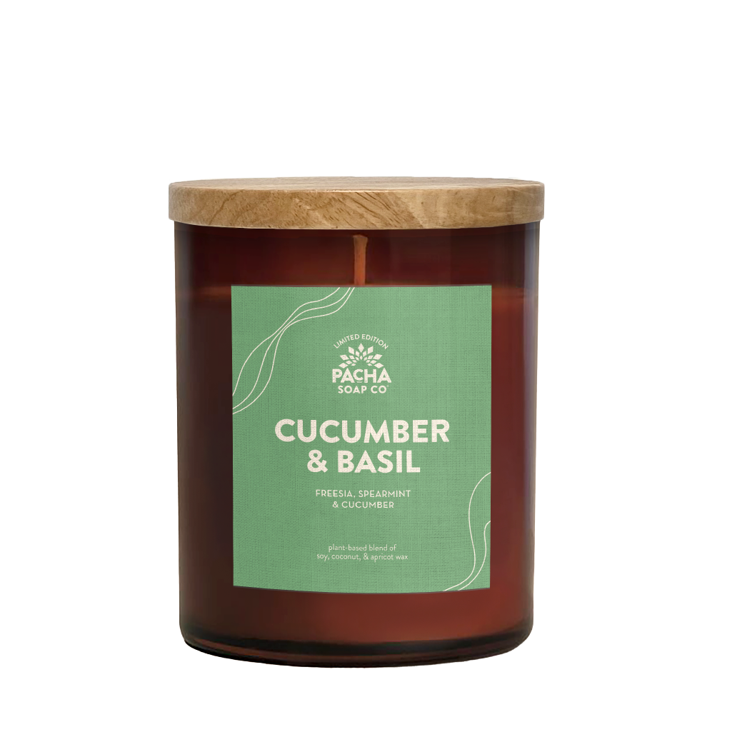 Cucumber & Basil Signature Candle