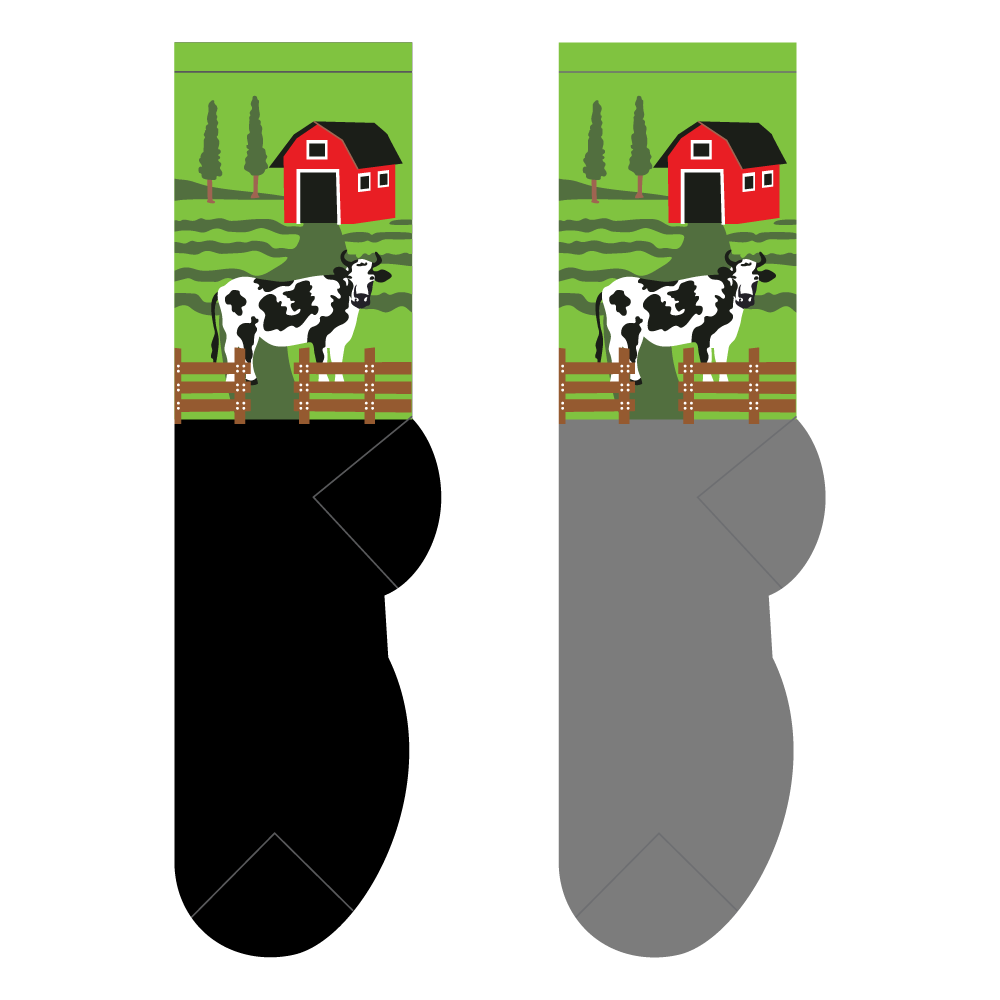 Cow Pasture Socks