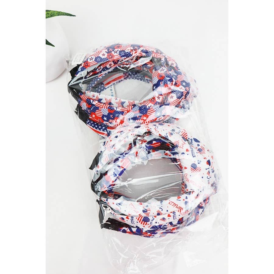 American Flag Headbands