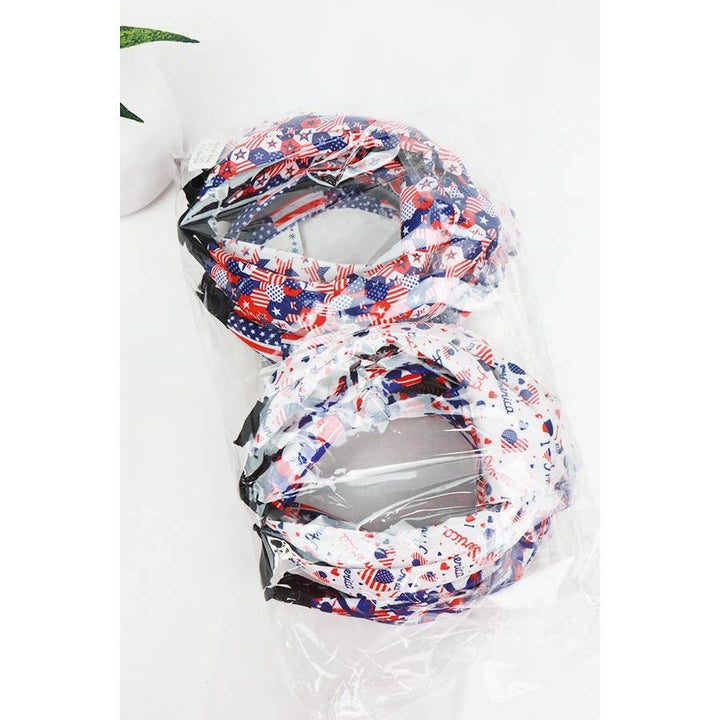 American Flag Headbands