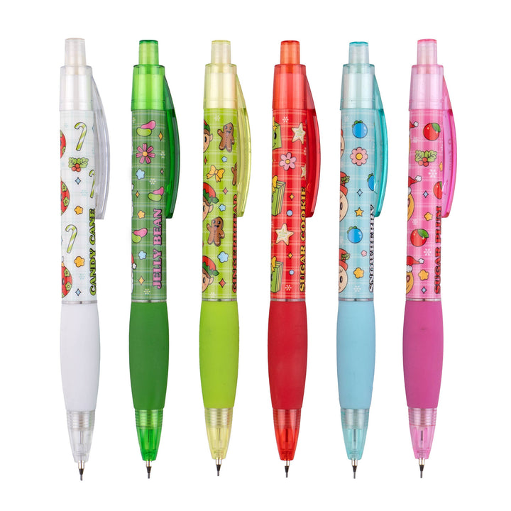 Mechanical Scented Pencils - Holly Jolly (6-pack)