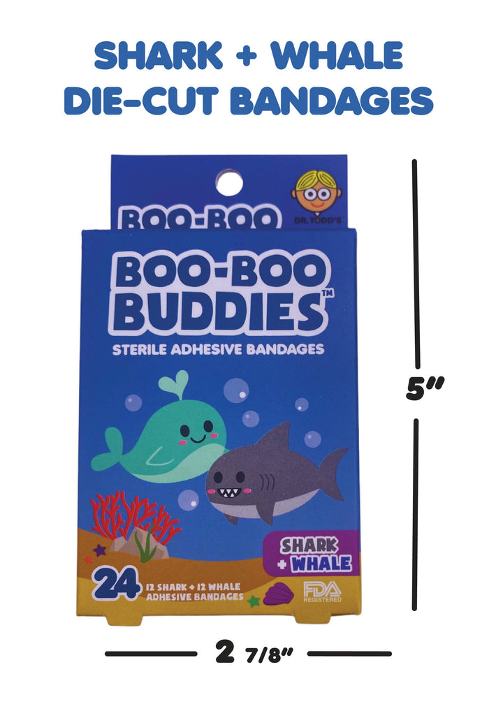 Shark and Whale Bandages