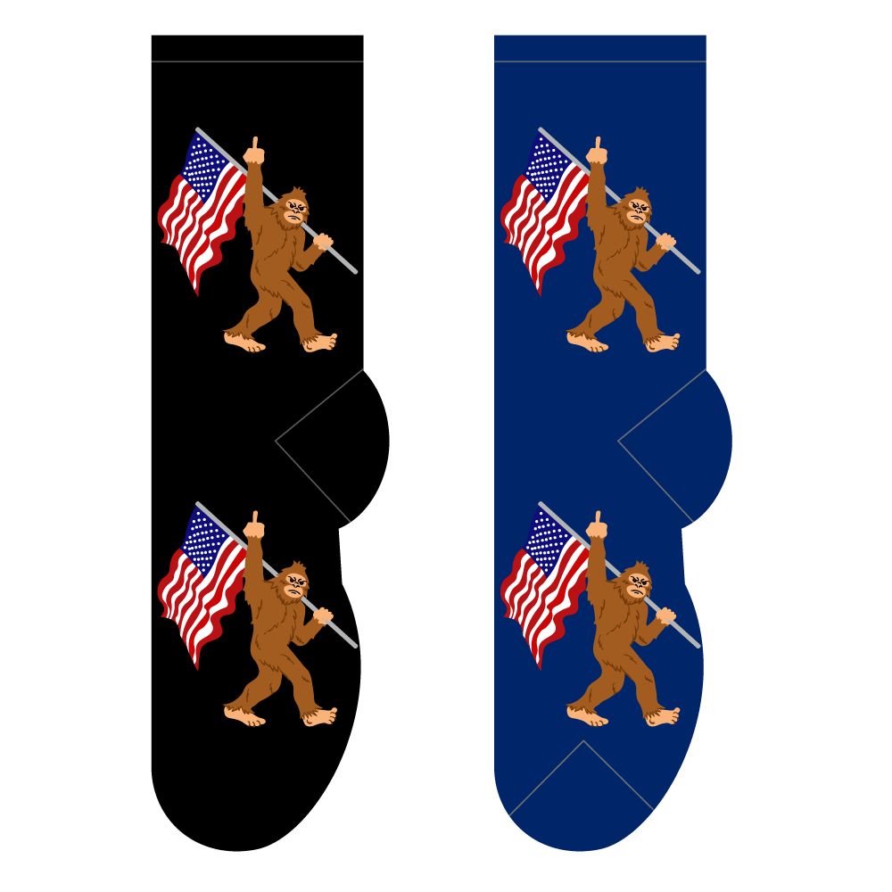 Big Foot Middle Finger Socks