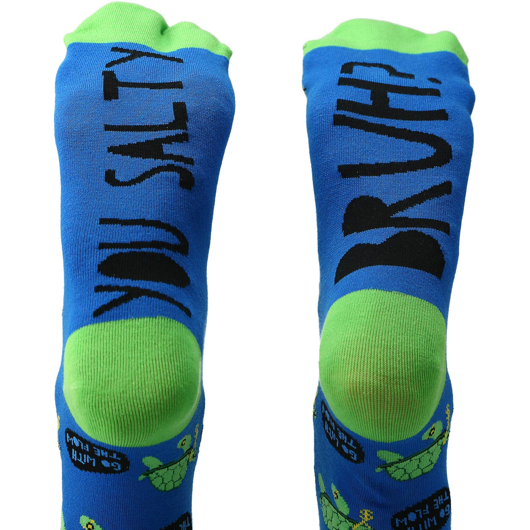 Salty Bruh - S/M Unisex Cotton Blend Sock
