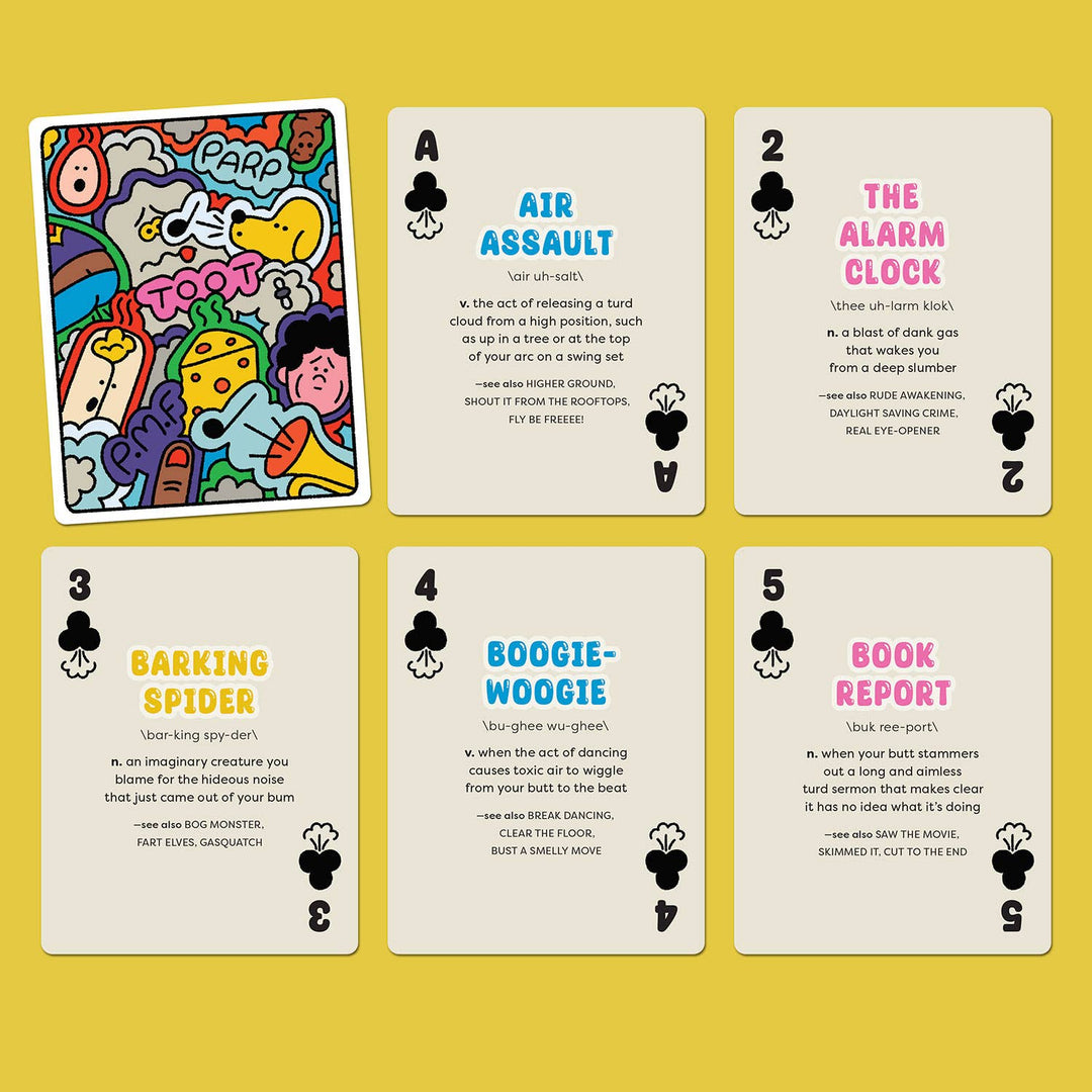 Knock Knock Kids - Fart Card Deck