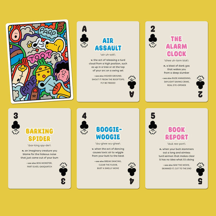 Knock Knock Kids - Fart Card Deck