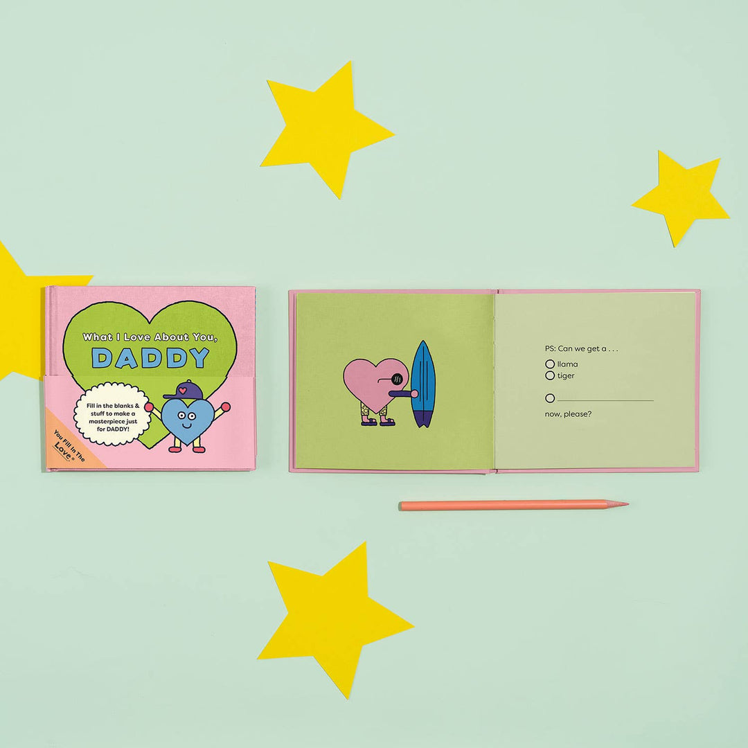 Knock Knock Kids - Daddy Fill in the Love Book