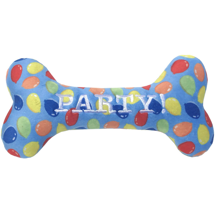 Party Time Bone Blue For Dogs