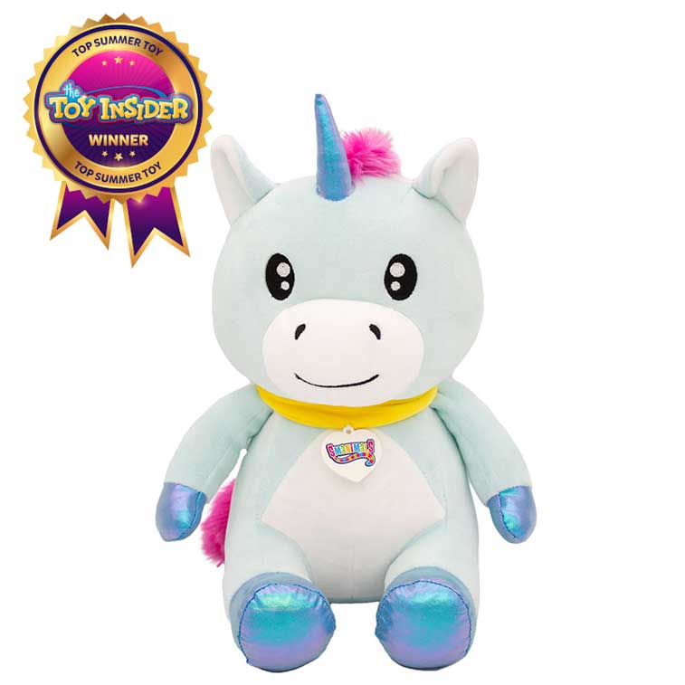 Smanimals 10" Plush (Unicorn) - Strawberry scented