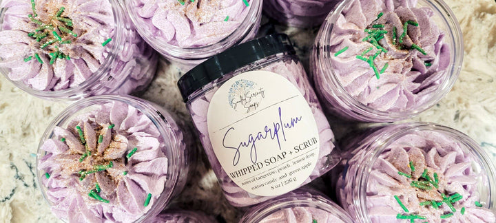 Sugarplum Fairy Whipped Soap + Scrub
