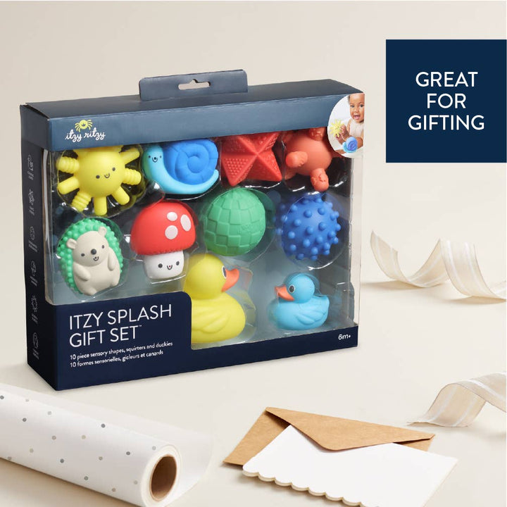 Itzy Splash Gift Set™ Soft Bath Toys