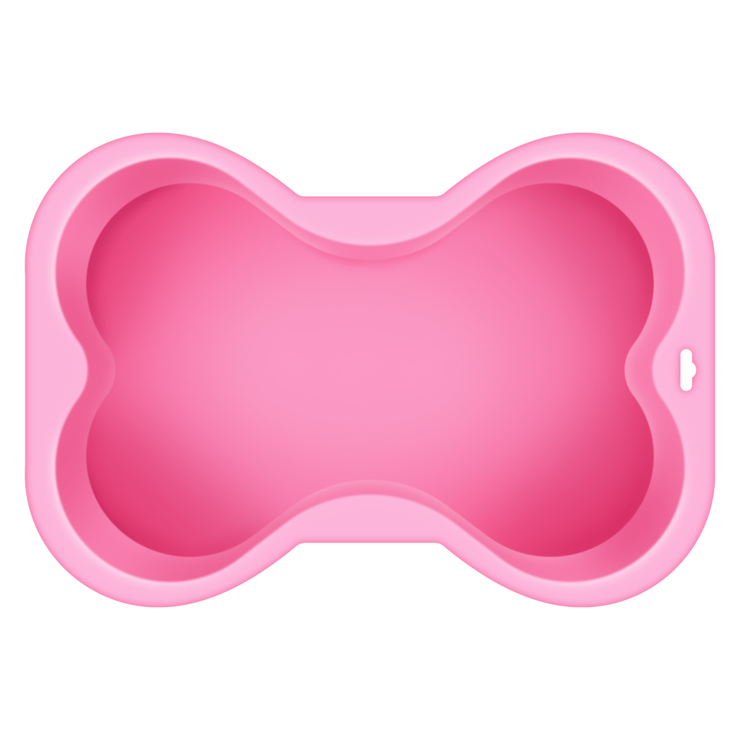 Dog Bone Shaped Silicone Cake Pan