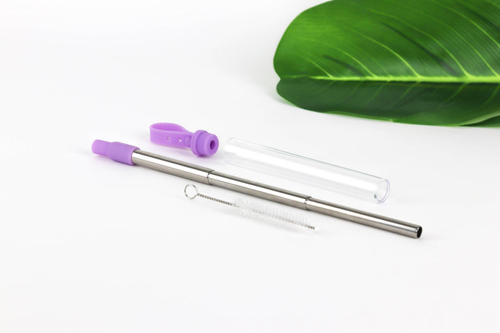 Krumbs Kitchen Expandable Steel Straw