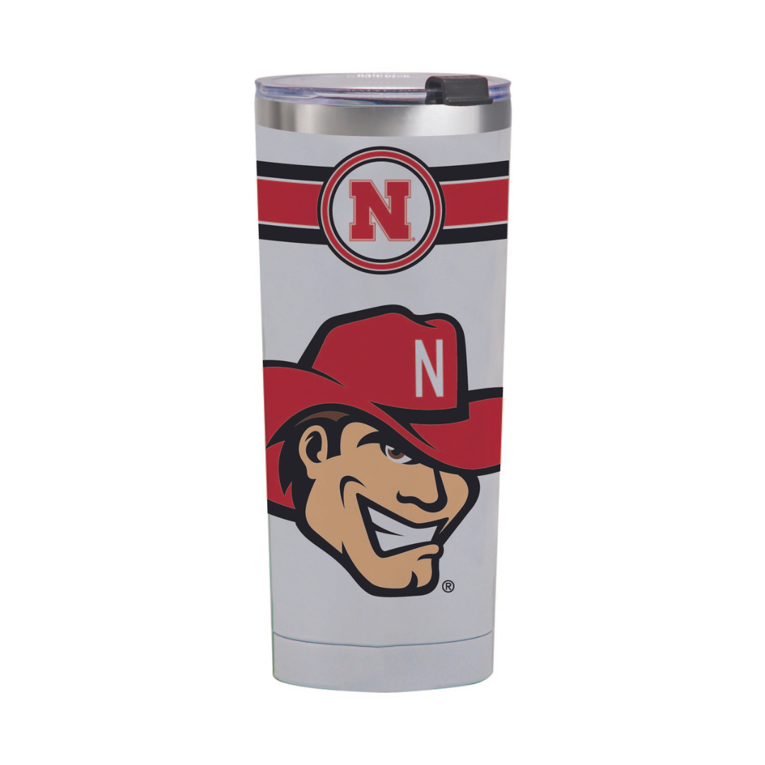 24oz Nebraska Huskers Classic Stainless Steel Tumbler