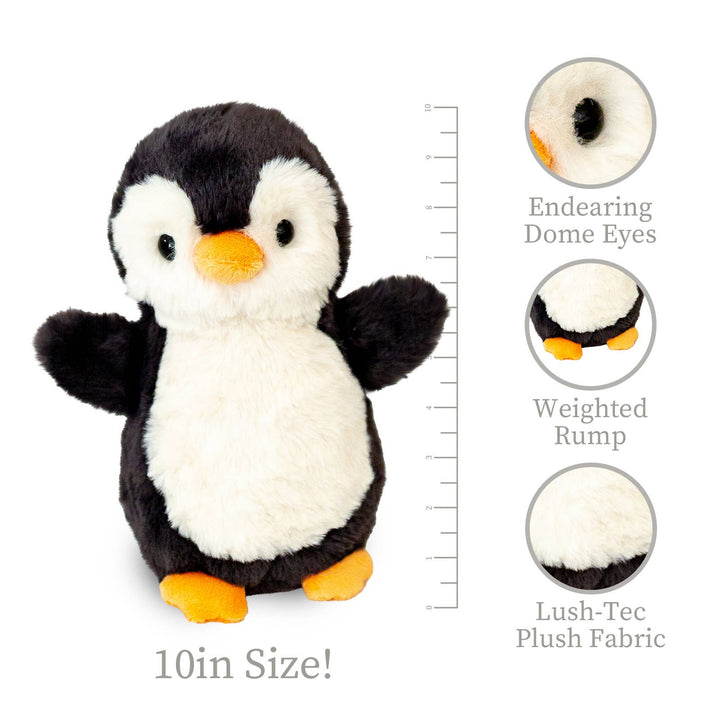 World Softest Plush Lushee 10 inch - Poppy Penguin