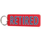 Retired Keychain