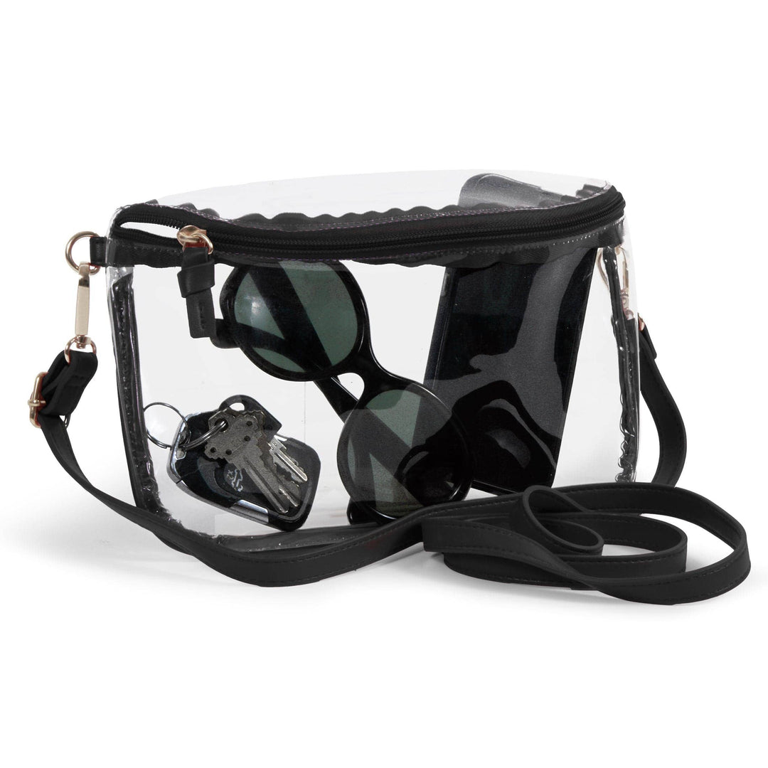 Black Clear Purse