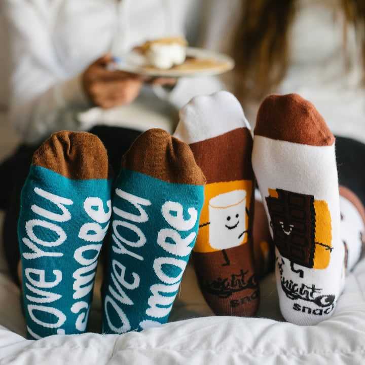 S'mores - Cotton Blend Ankle Socks