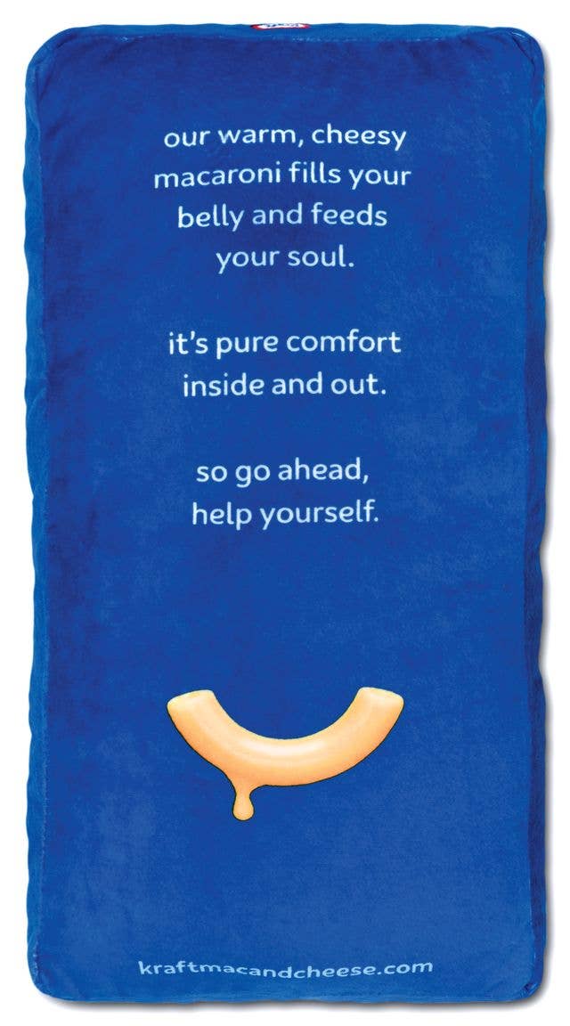Kraft Mac and Cheese Packaging Plush