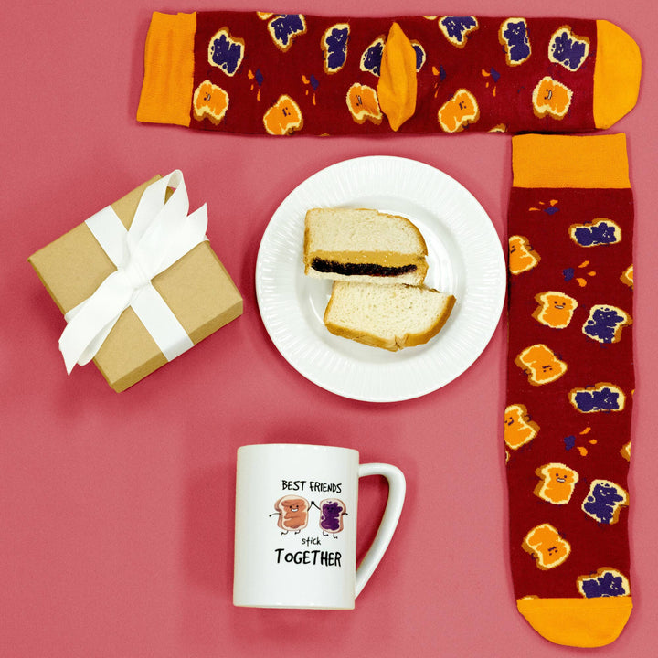 Stick Together - 18 oz Mug and Sock Set