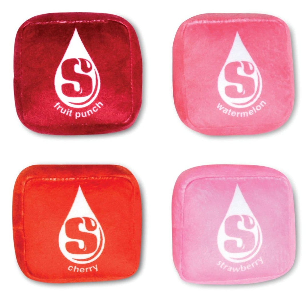 Starburst Fave Reds Packaging Fleece Plush