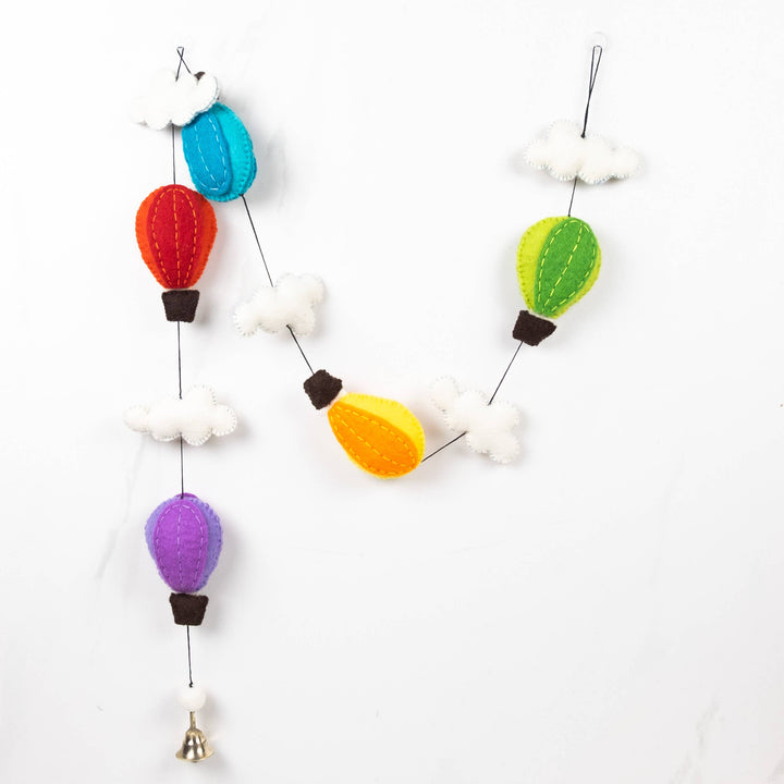 Felt Garland - Hot Air Balloon