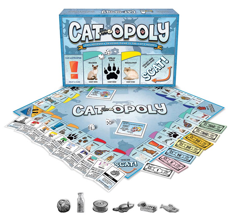 Cat-Opoly (new design) Board Game