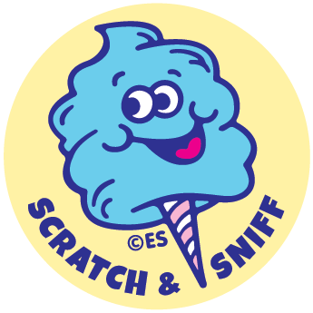 Cotton Candy EverythingSmells Scratch & Sniff Stickers