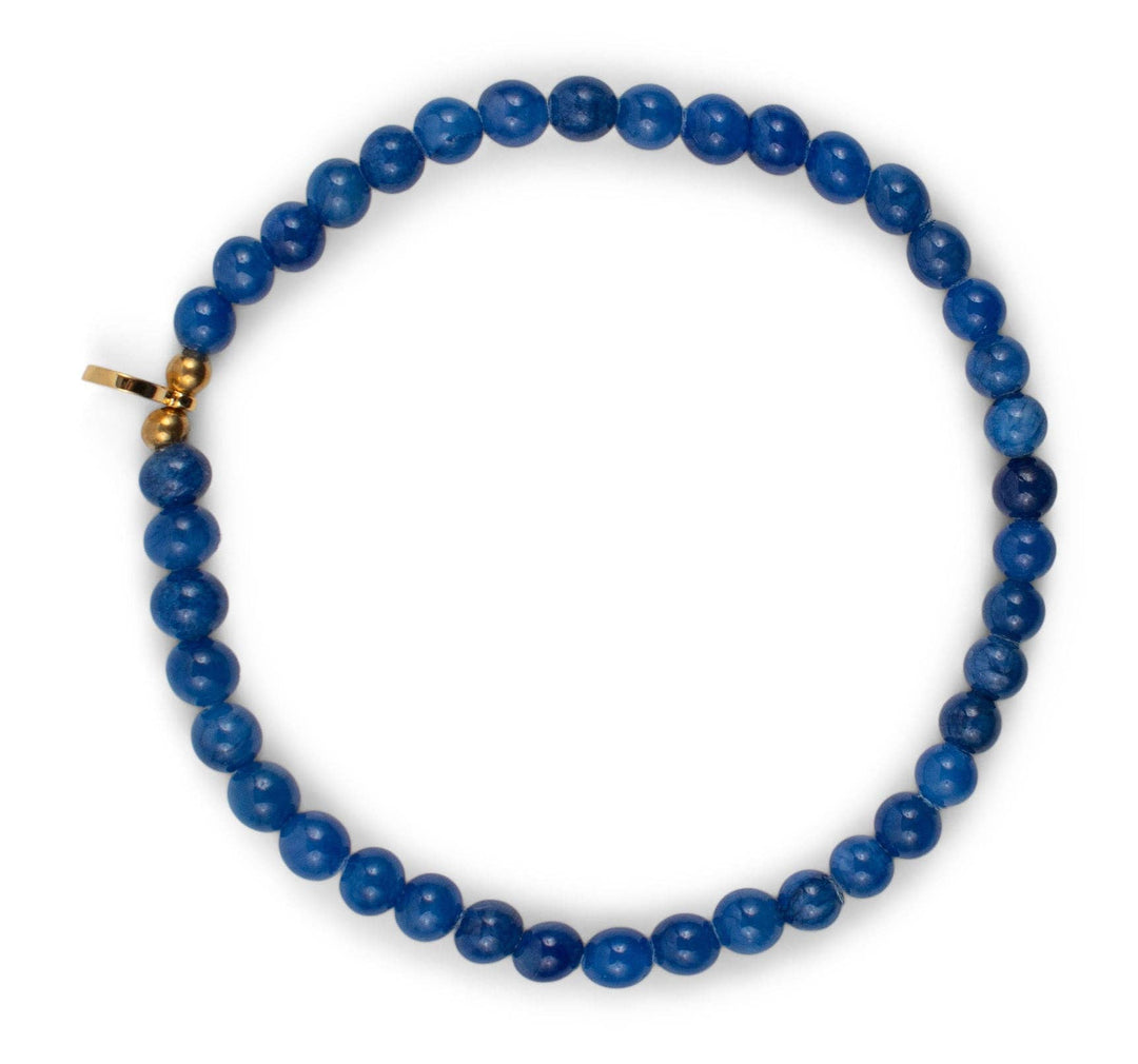 Signature Stone Stacking Bracelet: Royal Blue