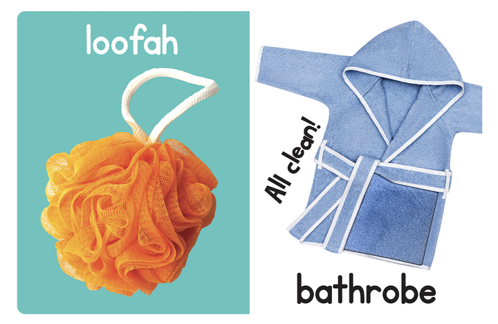 Splish! Splash! Bath Time  -Touch and Feel Sensory Board Book