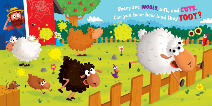 Funny Farting Farm (6-Button Sound Book)