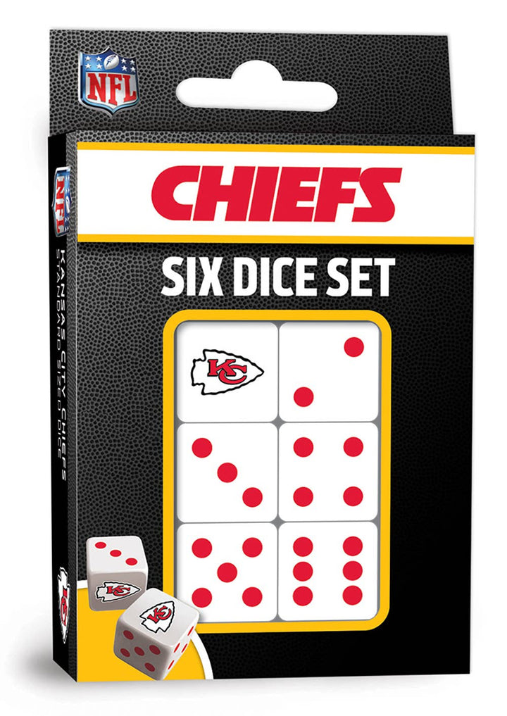 Kansas City Chiefs Dice Set