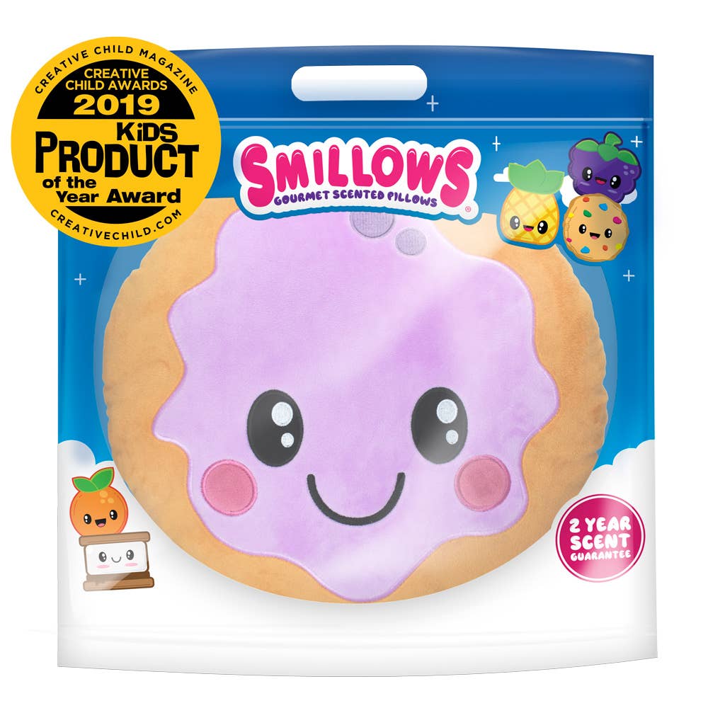 Smillow in Tote Bag - Jelly Donut