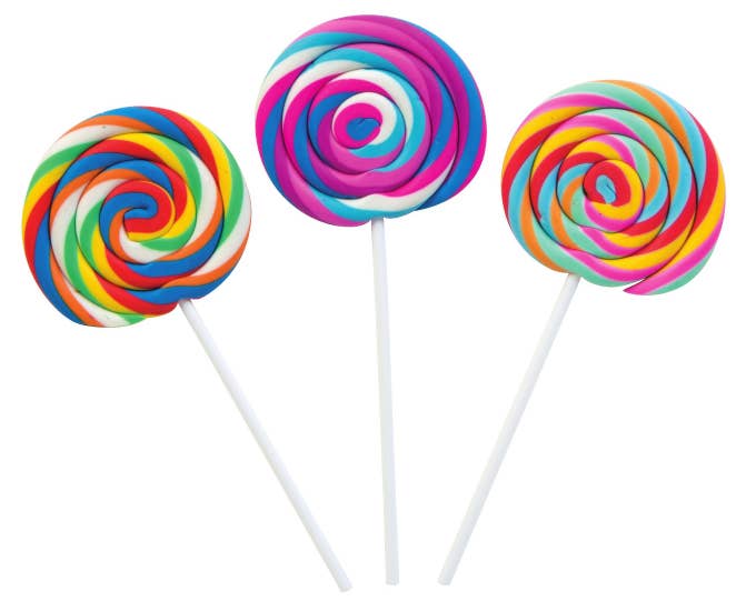 Scented Swirl Pop Eraser