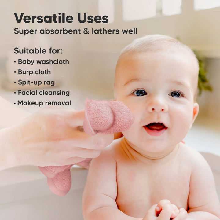 6-Pack Baby Wash Cloths