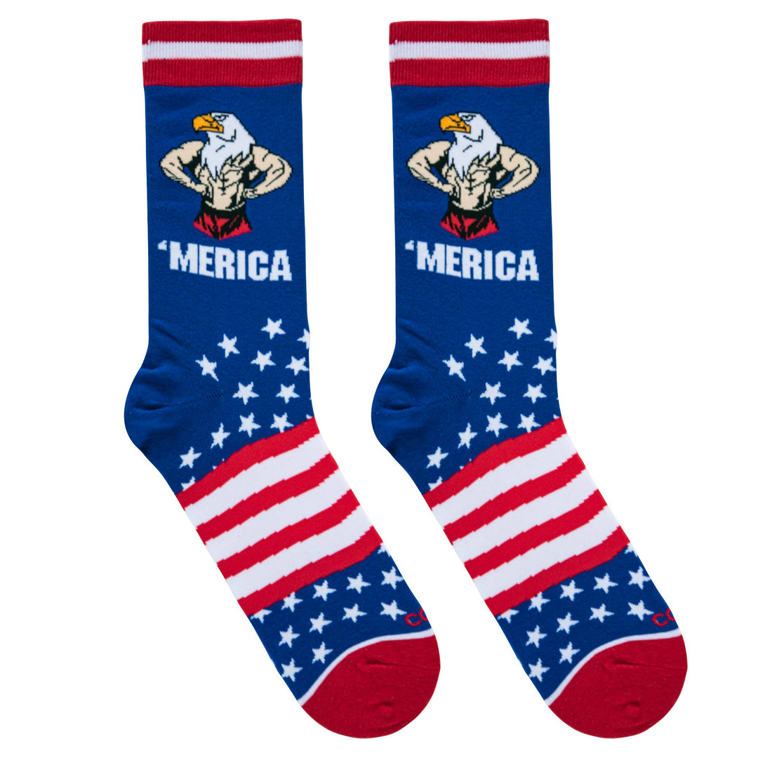 Merica' - Mens Crew Folded