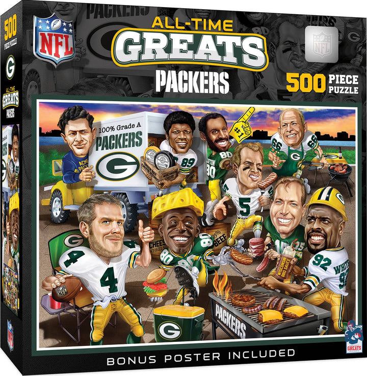 Green Bay Packers - All Time Greats 500 Piece Puzzle