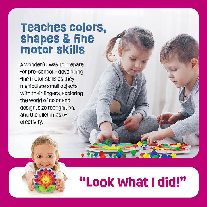Pom Pom Arts & Crafts Kit for Toddlers