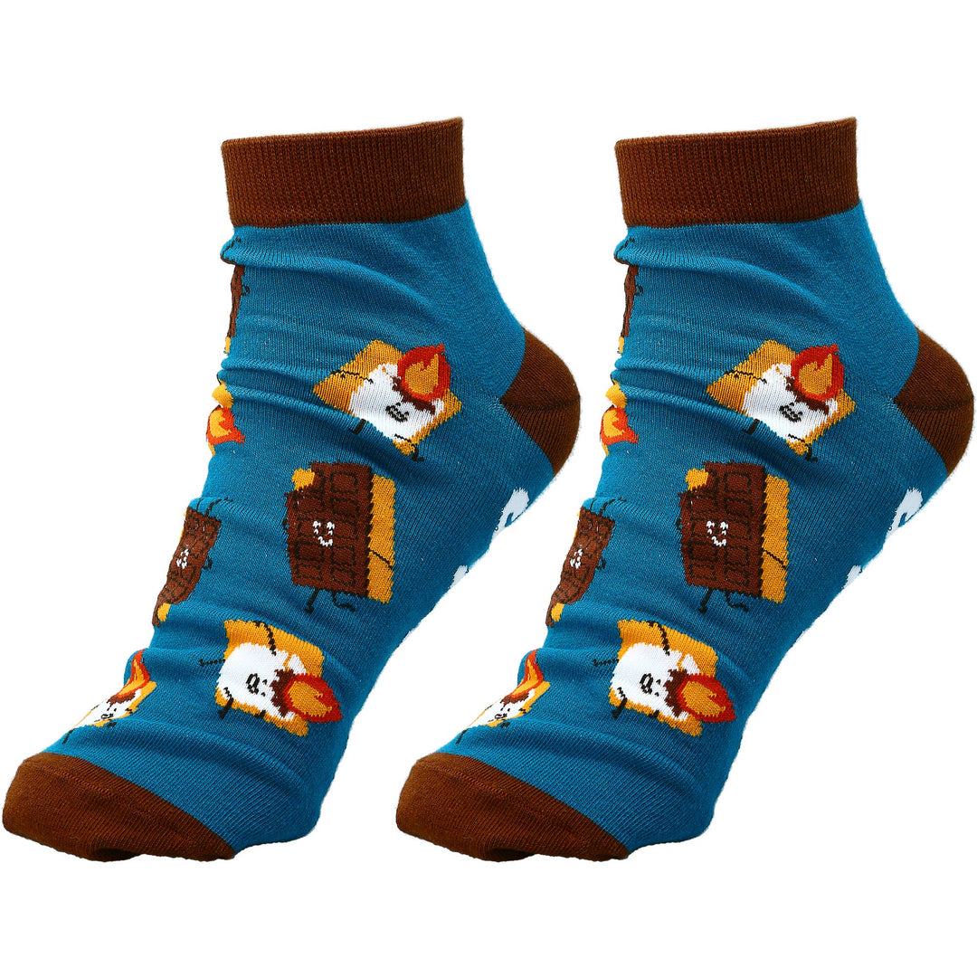 S'mores - Cotton Blend Ankle Socks
