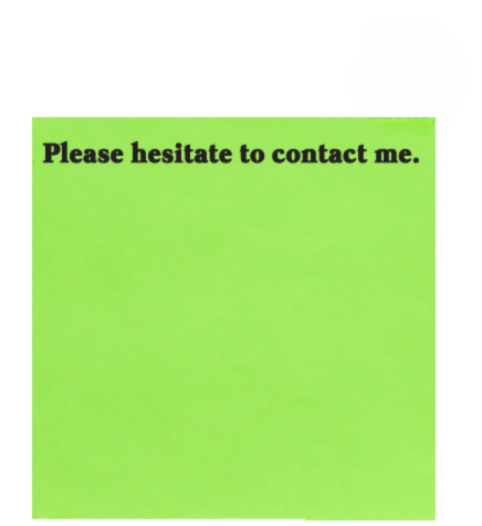 Please hesitate to contact me