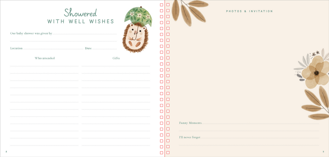 Baby's First Years - A Baby's Book and Keepsake Photo Album