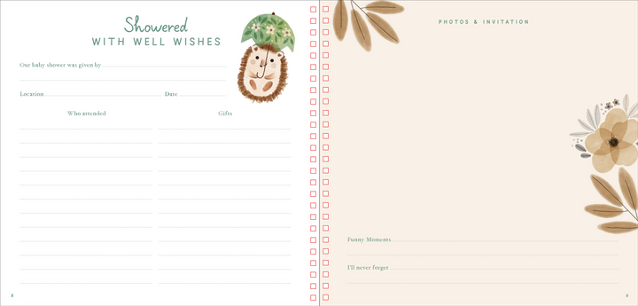 Baby's First Years - A Baby's Book and Keepsake Photo Album