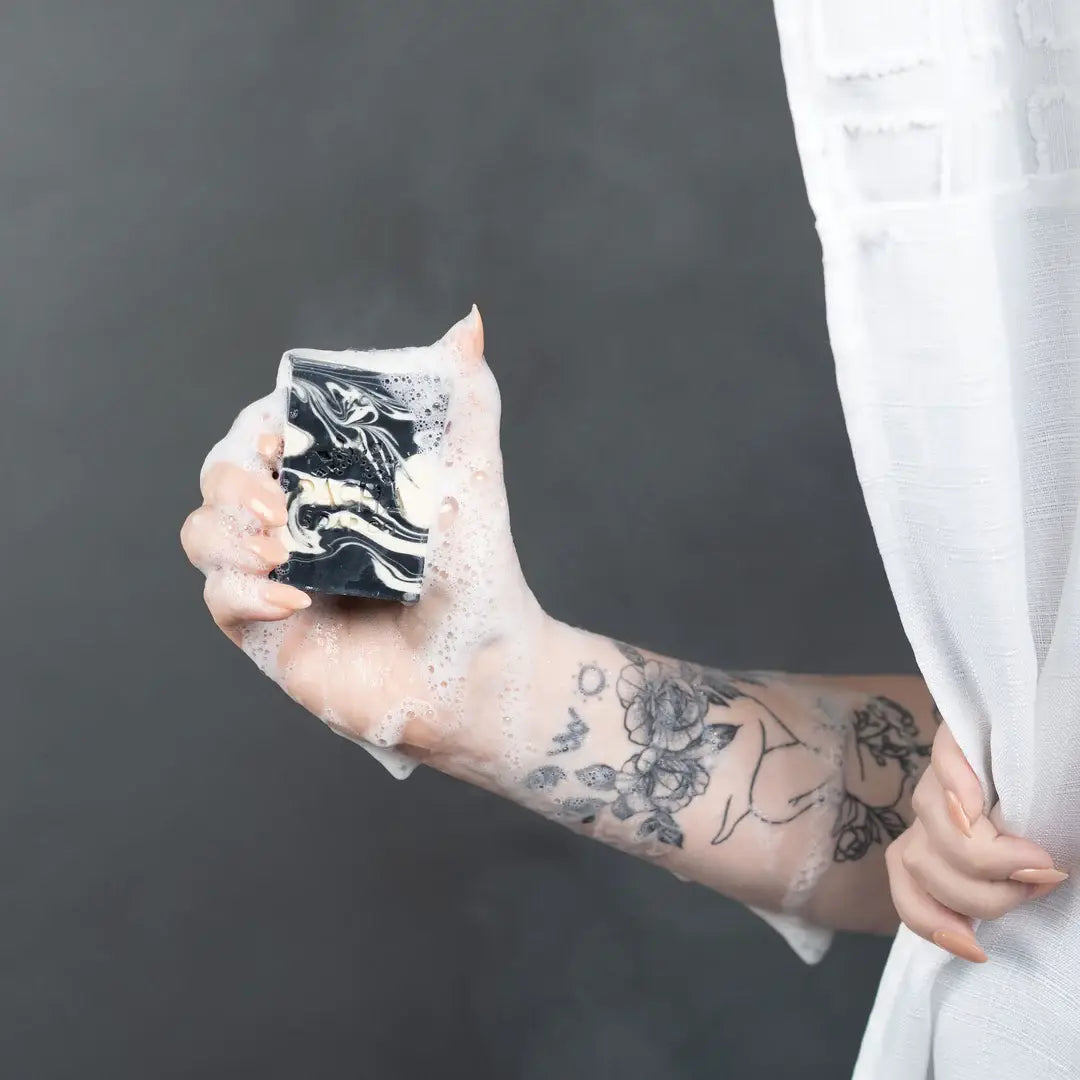 Pacha Clarifying Charcoal Bar Soap