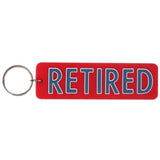 Retired Keychain