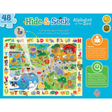 Hide & Seek - Alphabet at the Zoo 48 Piece Puzzle