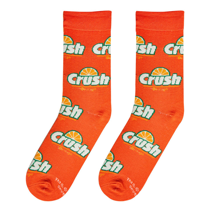 Orange Crush - Men’s Crew Folded - Crazy Socks