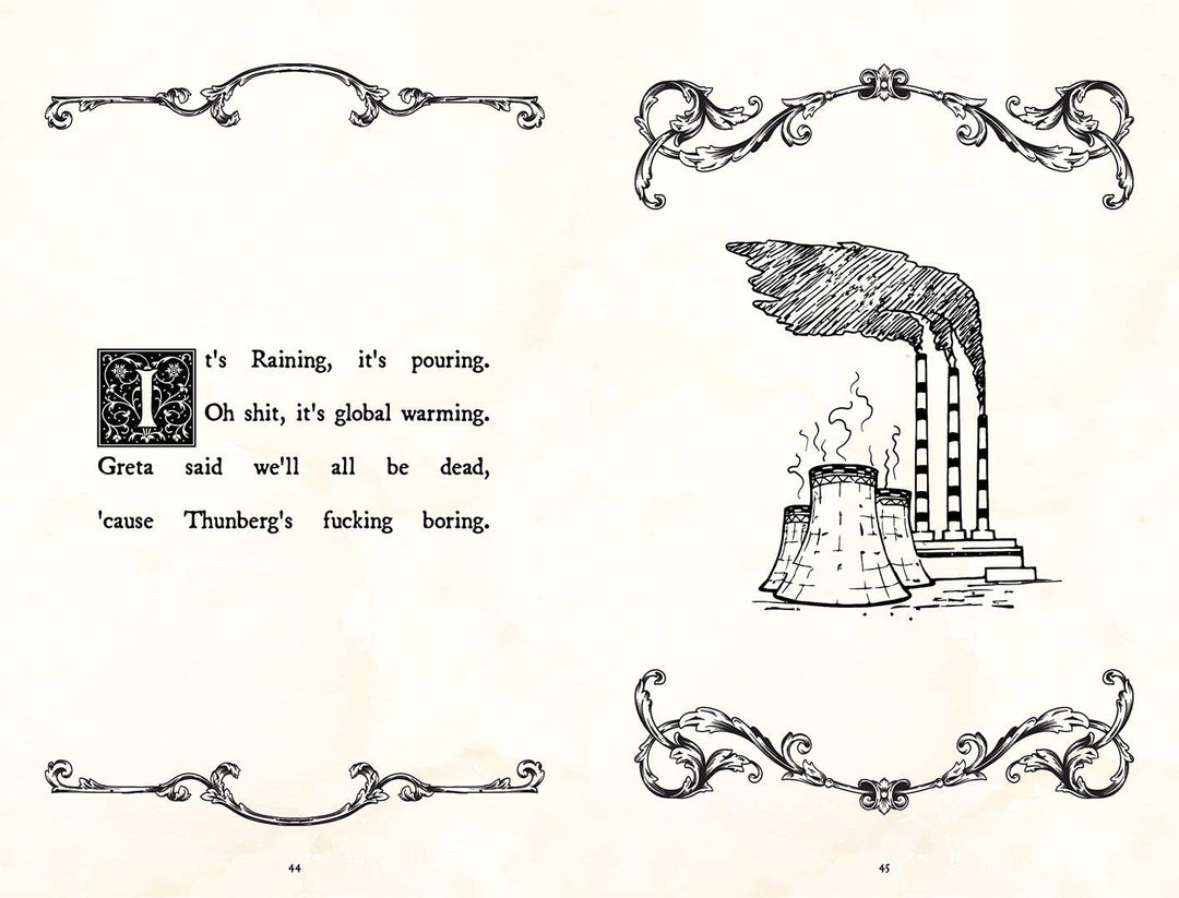 Adult Nursery Rhymes - Classics with a Twist - Gift Book