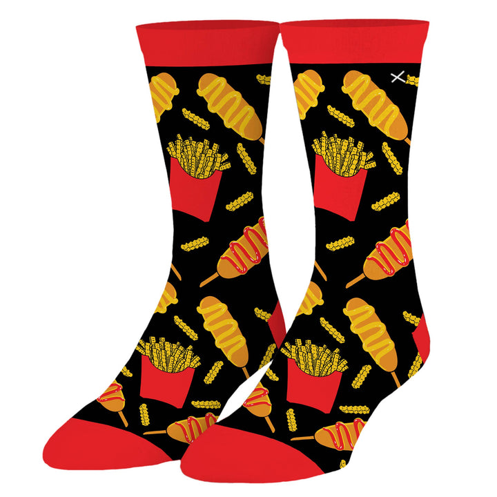 Corn Dogs - Mens Crew Folded