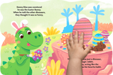 Bunnysaurus - Touch and Feel Board Easter Book - Sensory Board Book