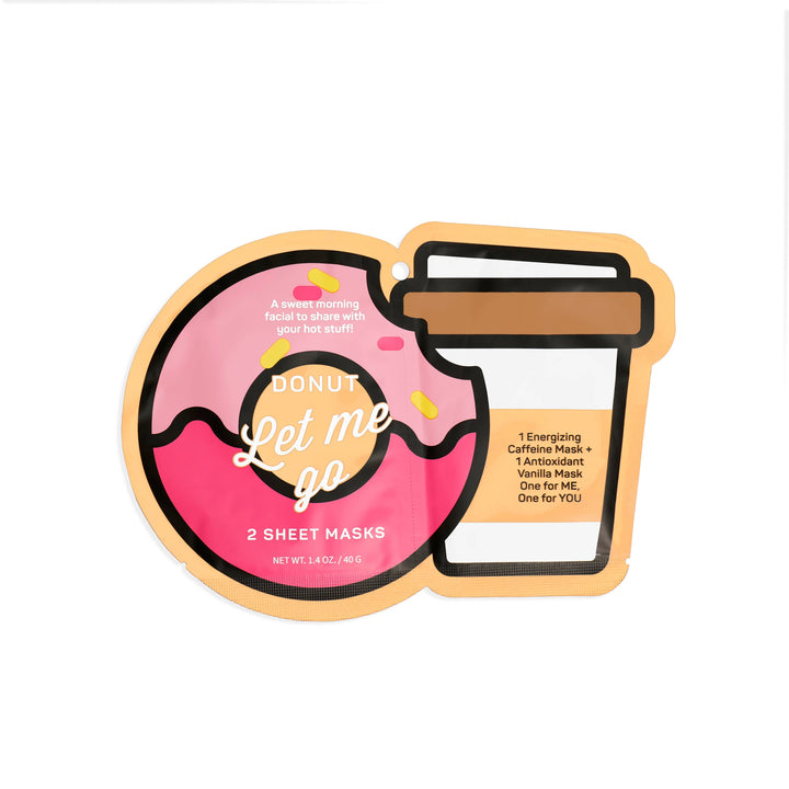 Valentines' Day, Vanilla Infused sheet facial Duo masks